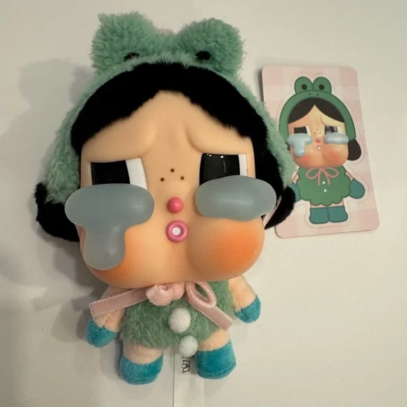 Reserved - CRYBABY Crying Again Series- WHAT A FROG Keychain - Picture 7 of 7